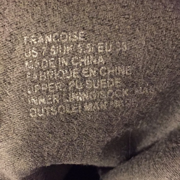 Gray Combat Boots - Picture 3 of 4